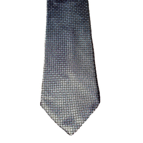 New Blue Patterned Tie! - Picture 1 of 6